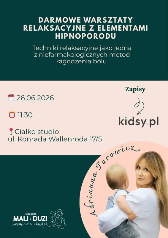 Warsztaty relaksacyjne z elementami hipnoporodu