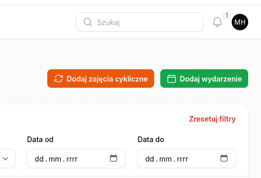 📣 Wydarzenia jednorazowe, automatyczna sprzedaż i lepsza promocja Twoich zajęć!