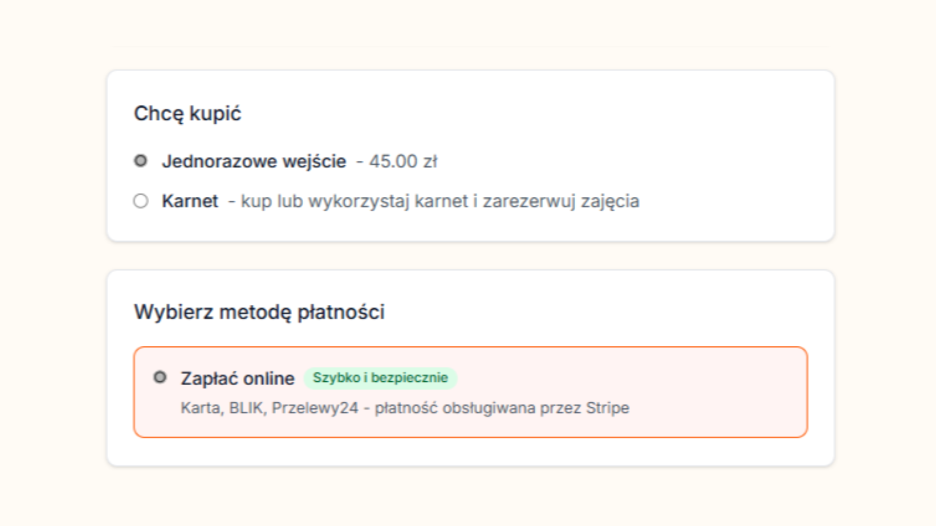 Przegląd systemu płatności