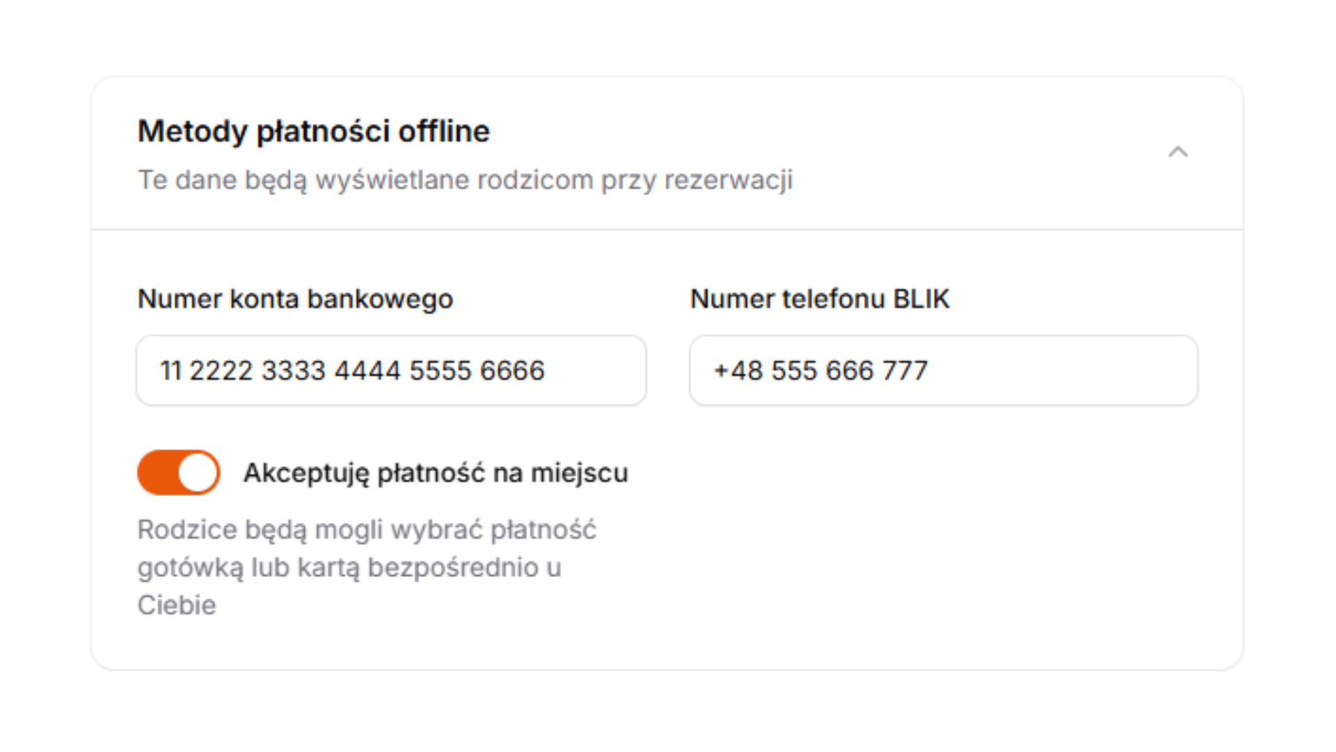 Rejestrowanie płatności manualnej